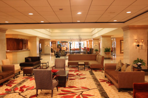L'Enfant Plaza Hotel lobby