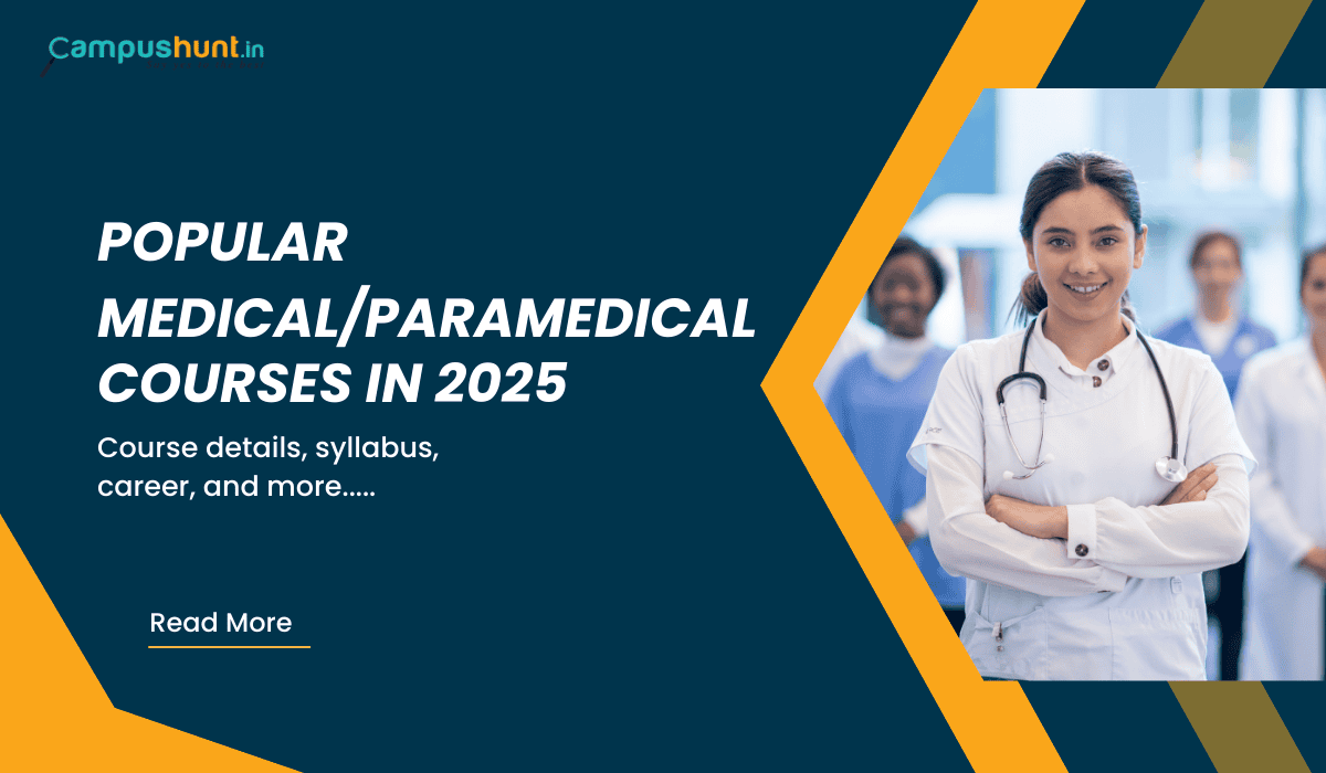 Popular Medical-paramedical Courses in 2025