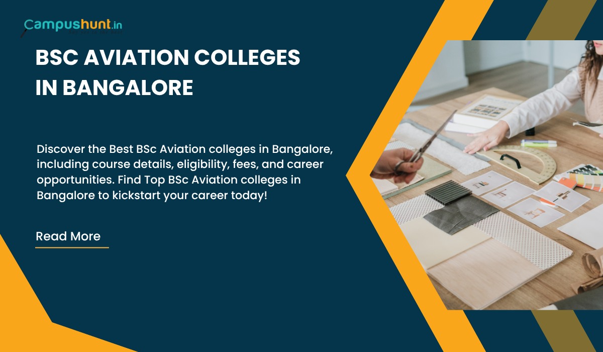 BSc Aviation colleges in Bangalore