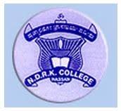 N. D. R. K. First Grade College Logo